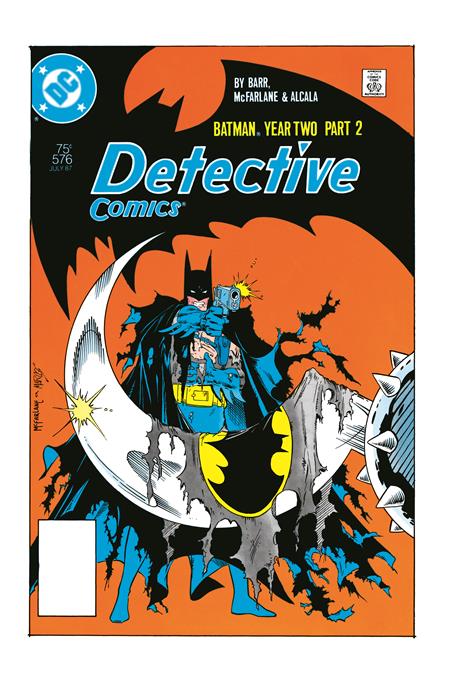 DETECTIVE COMICS #576 FACSIMILE EDITION CVR A TODD MCFARLANE (YEAR TWO PART 2 OF 4)