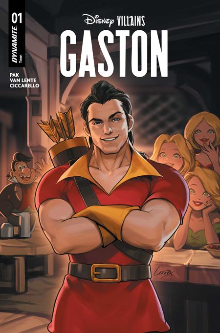 DISNEY VILLAINS GASTON #1 CVR A LEIRIX LI