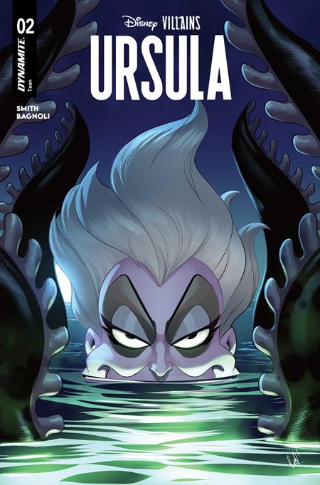 DISNEY VILLAINS URSULA #2 CVR C ROBERT QUINN VAR