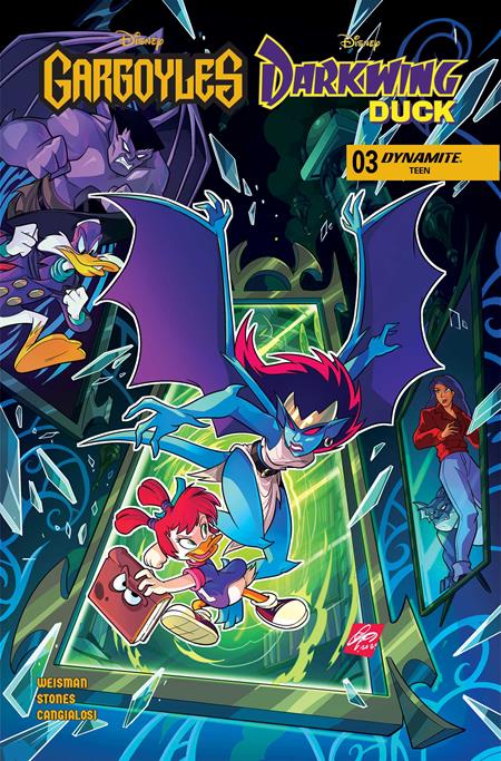 GARGOYLES DARKWING DUCK #3 CVR D CIRO CANGIALOSI VAR