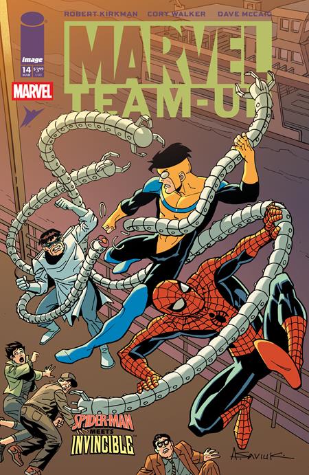 MARVEL TEAMUP #14 FACSIMILE EDITION CVR F ALEX SAVIUK & DAVE MCCAIG VAR