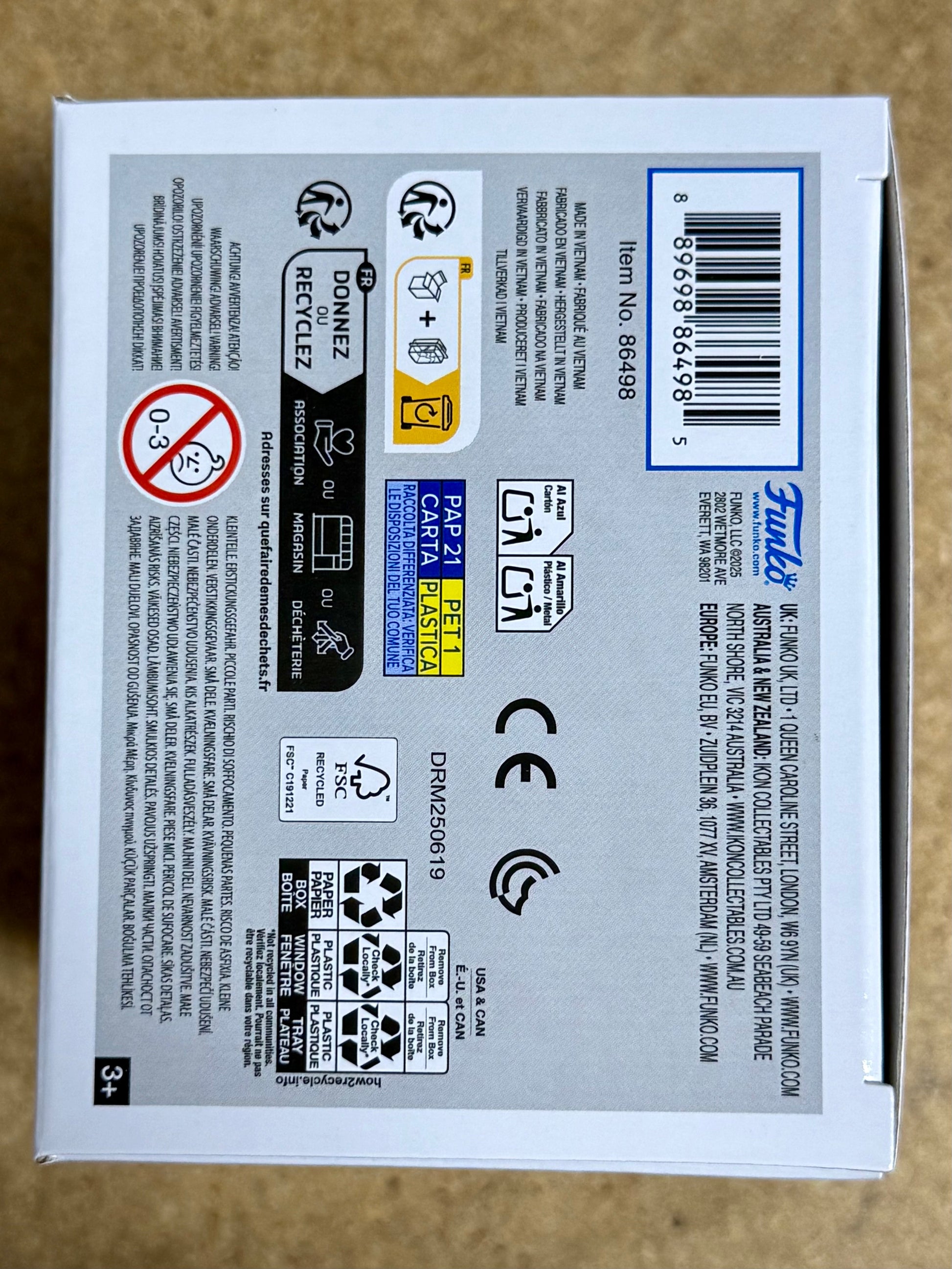 Funko Pop! Animation Super Saiyan 4 Vegeta #2073 Dragon Ball GT 2025