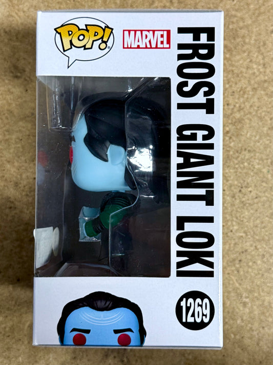 Funko Pop! Marvel Glow Frost Giant Loki #1269 Thor MCU EE Exclusive