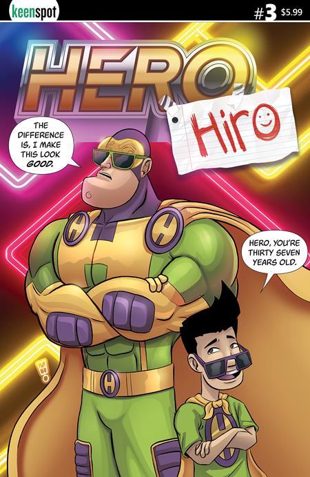 HERO HIRO #3 CVR A MICHAEL ADAMS