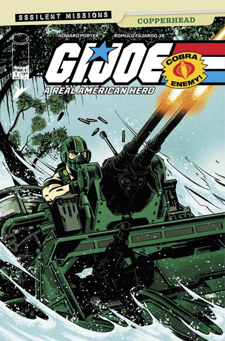 GI JOE A REAL AMERICAN HERO SSSILENT MISSIONS COPPERHEAD #1 (ONE SHOT) CVR B JORGE FORNES VAR