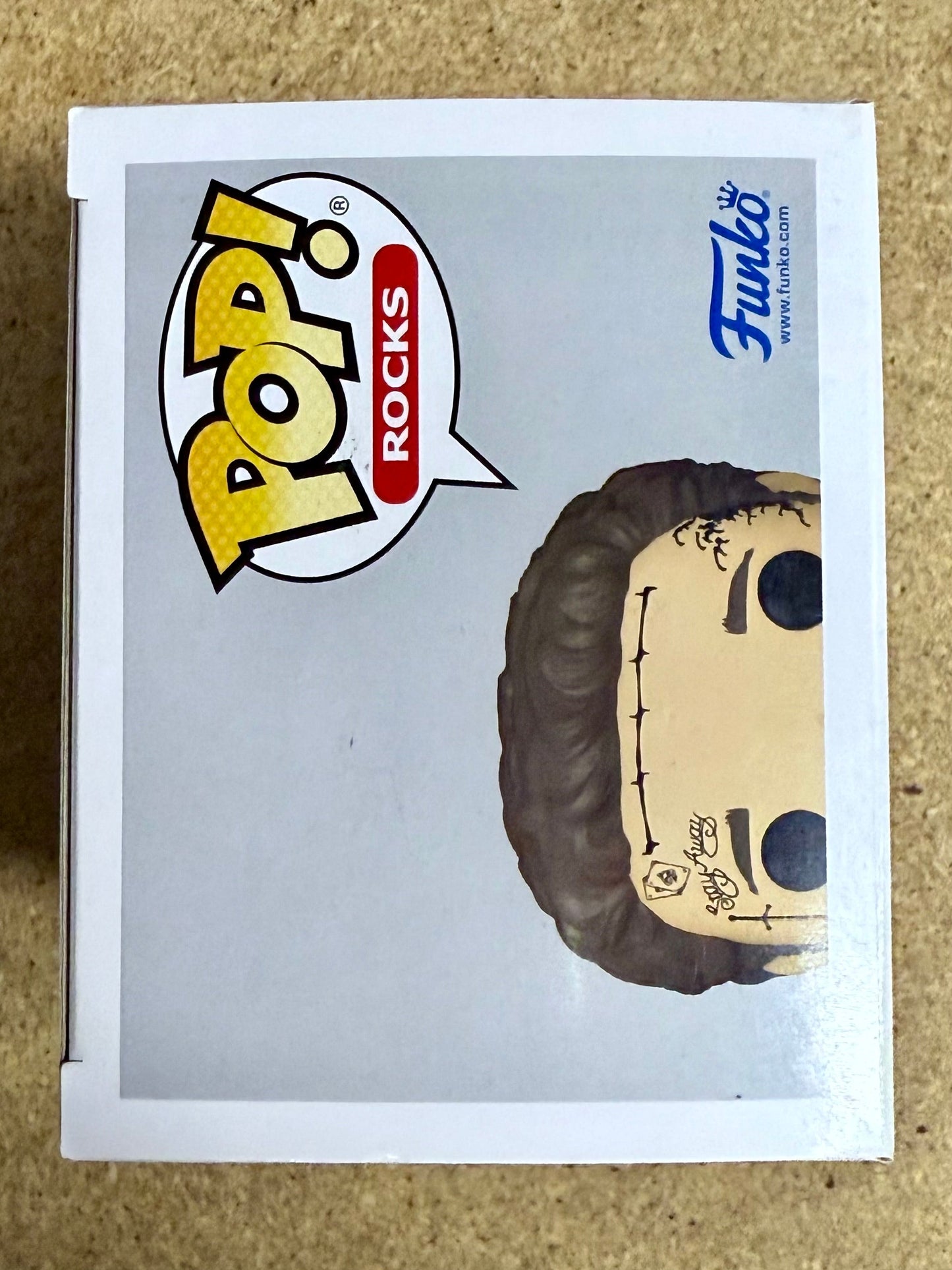 Post Malone Signed Vaulted Knight Armor (Circles Music Video) Funko Pop! #253 With JSA COA