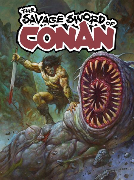SAVAGE SWORD OF CONAN #14 CVR C ALEX HORLEY FOIL VAR (MR)