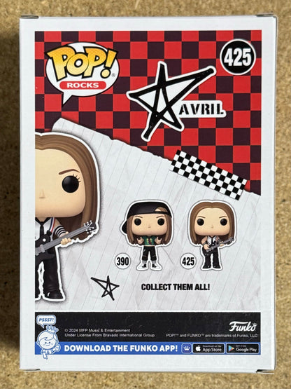 Funko Pop! Rocks Avril Lavigne With Guitar #425 Sk8er Boi Complicated 2024