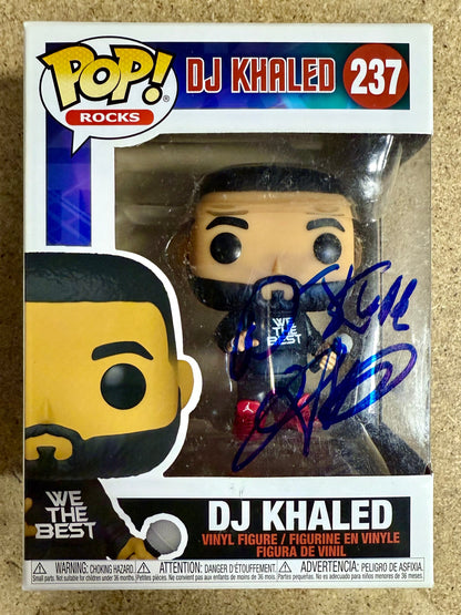 DJ Khaled Signed We The Best Funko Pop #237 With JSA COA Blessed 2021
