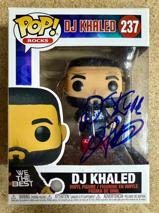 DJ Khaled Signed We The Best Funko Pop #237 With JSA COA Blessed 2021