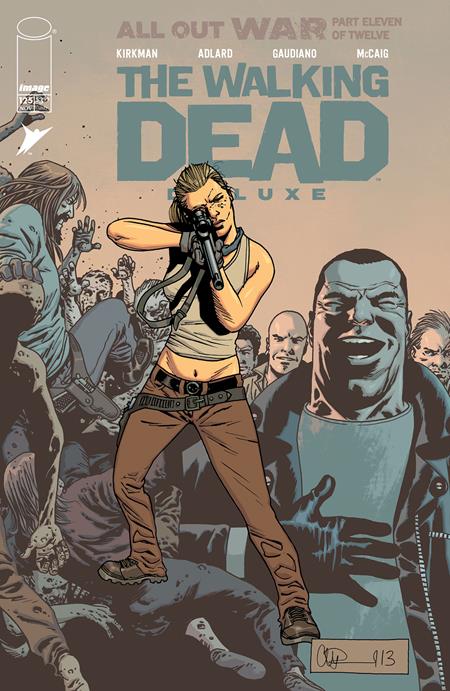 WALKING DEAD DELUXE #125 CVR B CHARLIE ADLARD & DAVE MCCAIG VAR (MR)