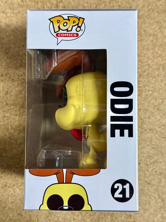 Funko Pop! Comics Odie The Dog #21 Garfield Nickelodeon 2024