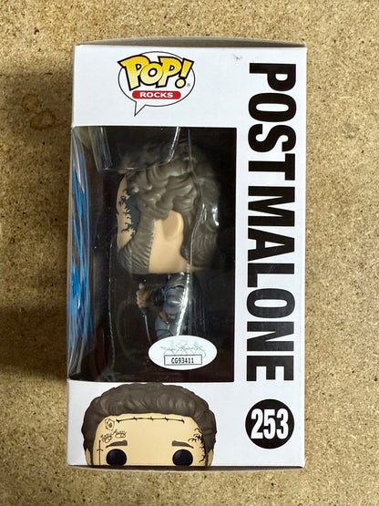 Post Malone Signed Vaulted Knight Armor (Circles Music Video) Funko Pop! #253 With JSA COA