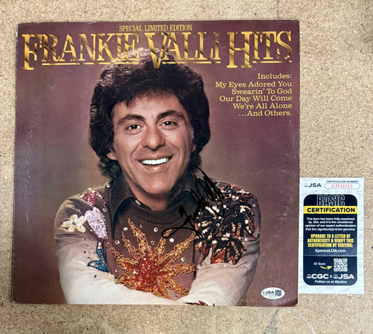 Frankie Valli Signed Of The (4) Four Seasons “Special Limited Edition Hits” 1978 Vinyl With JSA COA