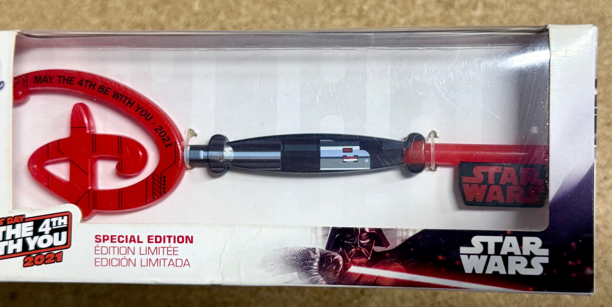 Disney Store Star Wars Day "May the 4th Be With You" 2021 Special Edition Key