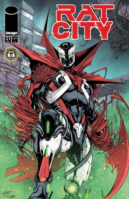 SPAWN RAT CITY #21 CVR B JONATHAN URIBE VAR