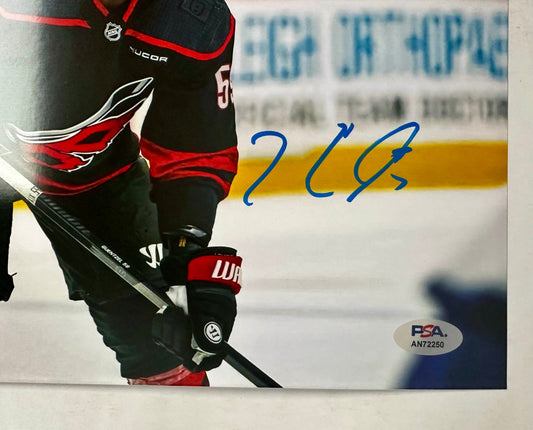 Jake Guentzel Signed Carolina Hurricanes 8X10 Photo With PSA/DNA COA