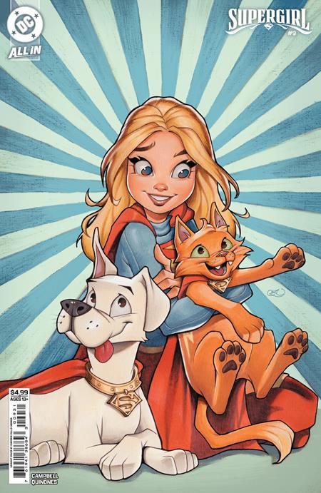 SUPERGIRL #9 CVR B CHRISSIE ZULLO-UMINGA CARD STOCK VAR