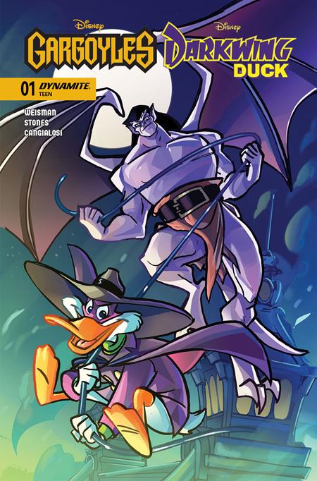 GARGOYLES DARKWING DUCK #1 CVR A TAD STONES