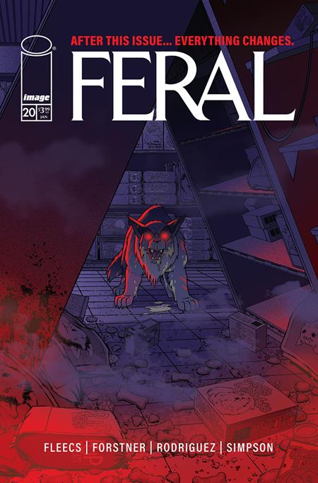 FERAL #20 CVR A TONY FLEECS & TRISH FORSTNER