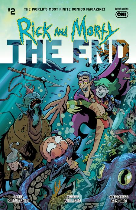 RICK AND MORTY THE END #2 (OF 6) CVR B TROY LITTLE VAR