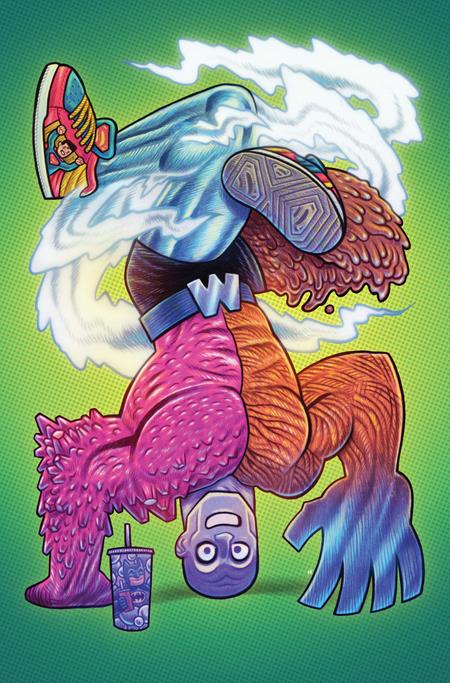 JUSTICE LEAGUE UNLIMITED #16 CVR D DAN HIPP CARD STOCK VAR (DC K.O.)