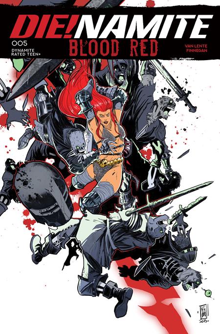 DIENAMITE BLOOD RED #5 CVR C EMANUELE ERCOLANI VAR