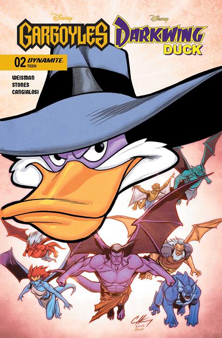 GARGOYLES DARKWING DUCK #2 CVR C CLAYTON HENRY VAR