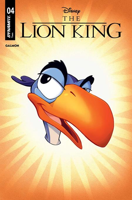 LION KING #4 CVR D CARTOON HEAD VAR