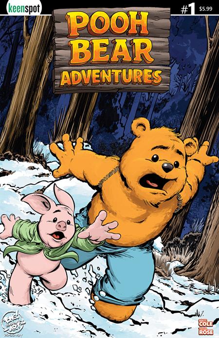 POOH BEAR ADVENTURES #1 CVR B TONE RODRIGUEZ (BAGGED WITH TRADING CARD)