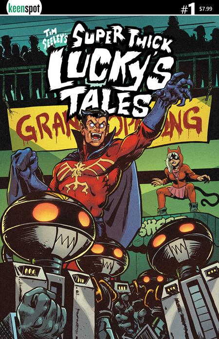 TIM SEELEYS SUPER THICK LUCKYS TALES #1 CVR C JOHN GOLDEN VAR (MR)