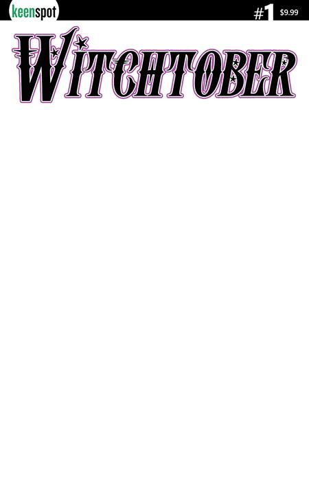 WITCHTOBER #1 CVR B BLANK SKETCH COLORING BOOK COVER VAR