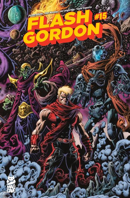 FLASH GORDON #15 CVR B KYLE HOTZ DAN BROWN VAR