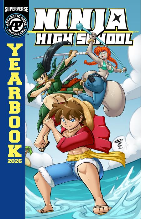 NINJA HIGH SCHOOL YEARBOOK 2026 CVR A BEN DUNN