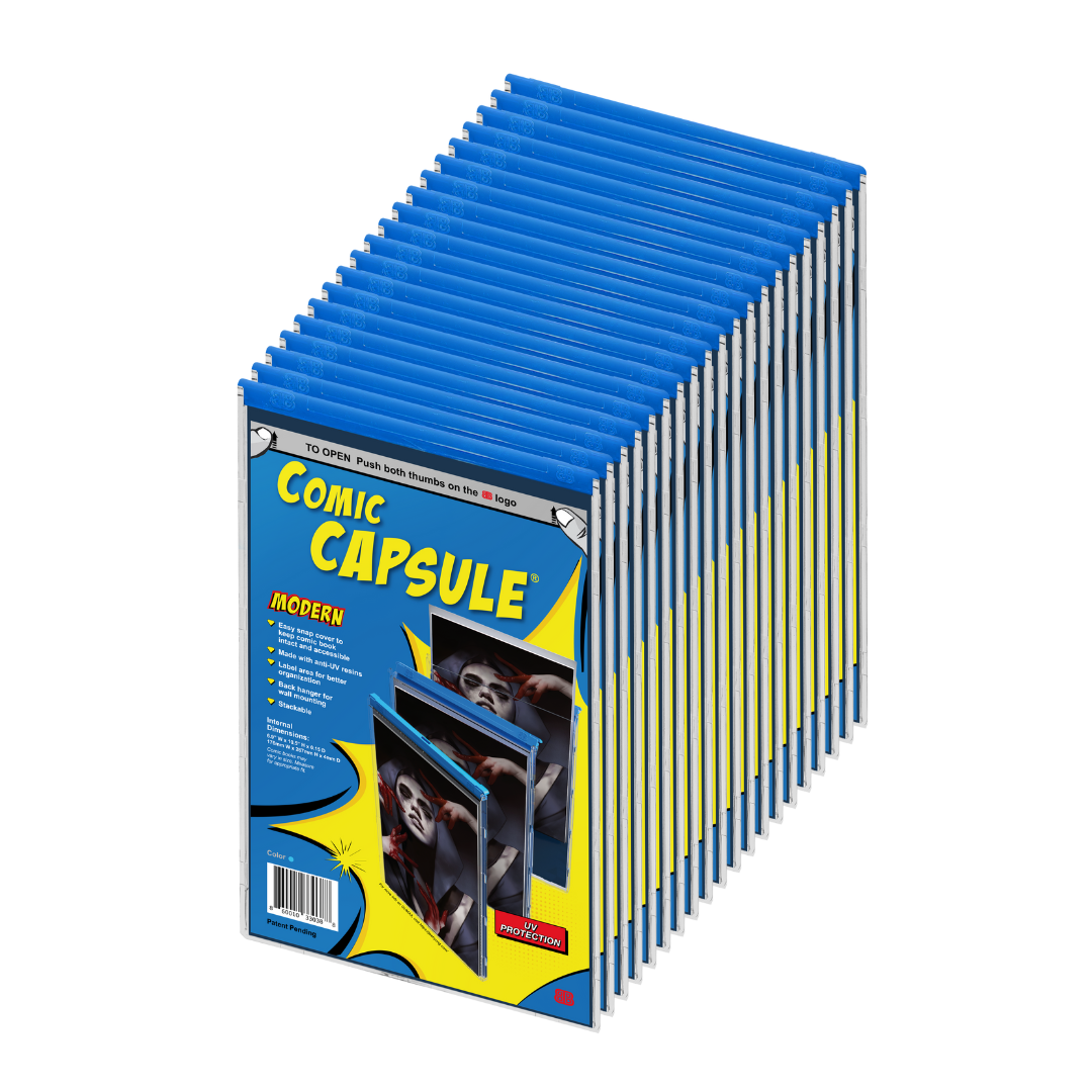 Blue Modern Size ComicCapsule