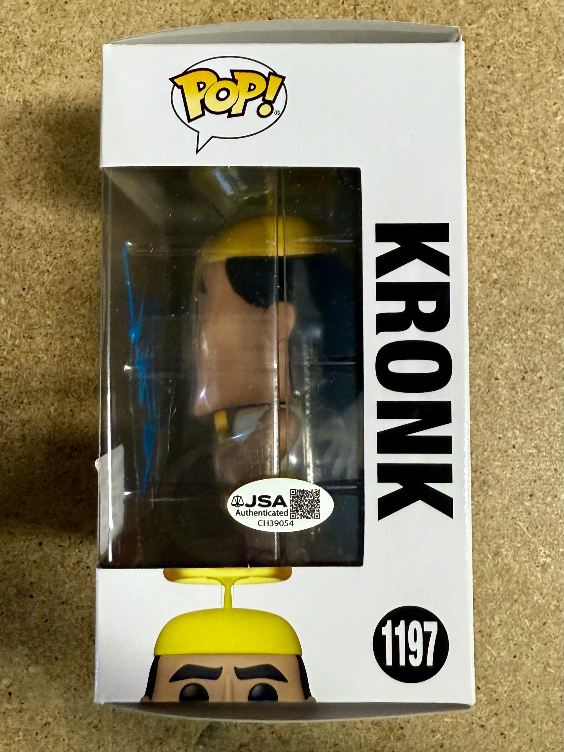 Patrick Warburton Signed Disney Kronk as Angel From The Emperors New Groove Vaulted Funko Pop! #1197 WonderCon 2022 Exclusive With JSA COA