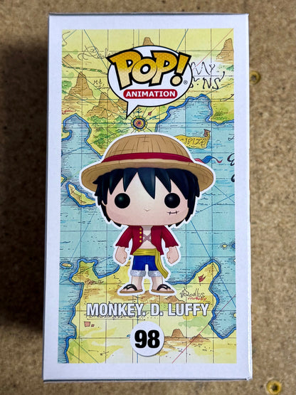 Reese Alexiades (Savannah Bananas) Signed Monkey D. Luffy Funko Pop! #98 JSA COA