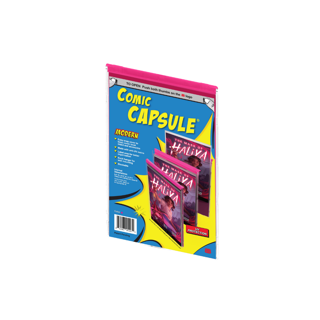 Pink Modern Size ComicCapsule