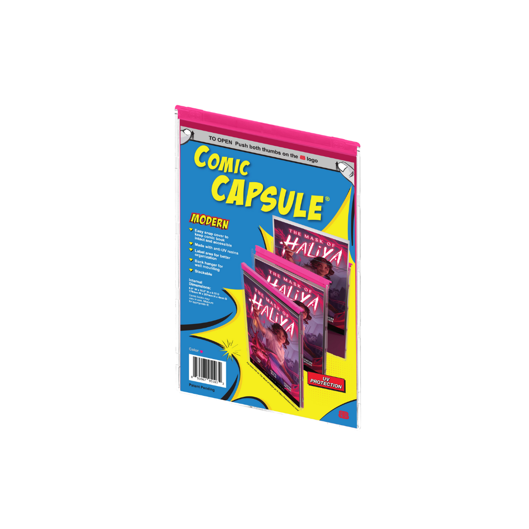 Pink Modern Size ComicCapsule