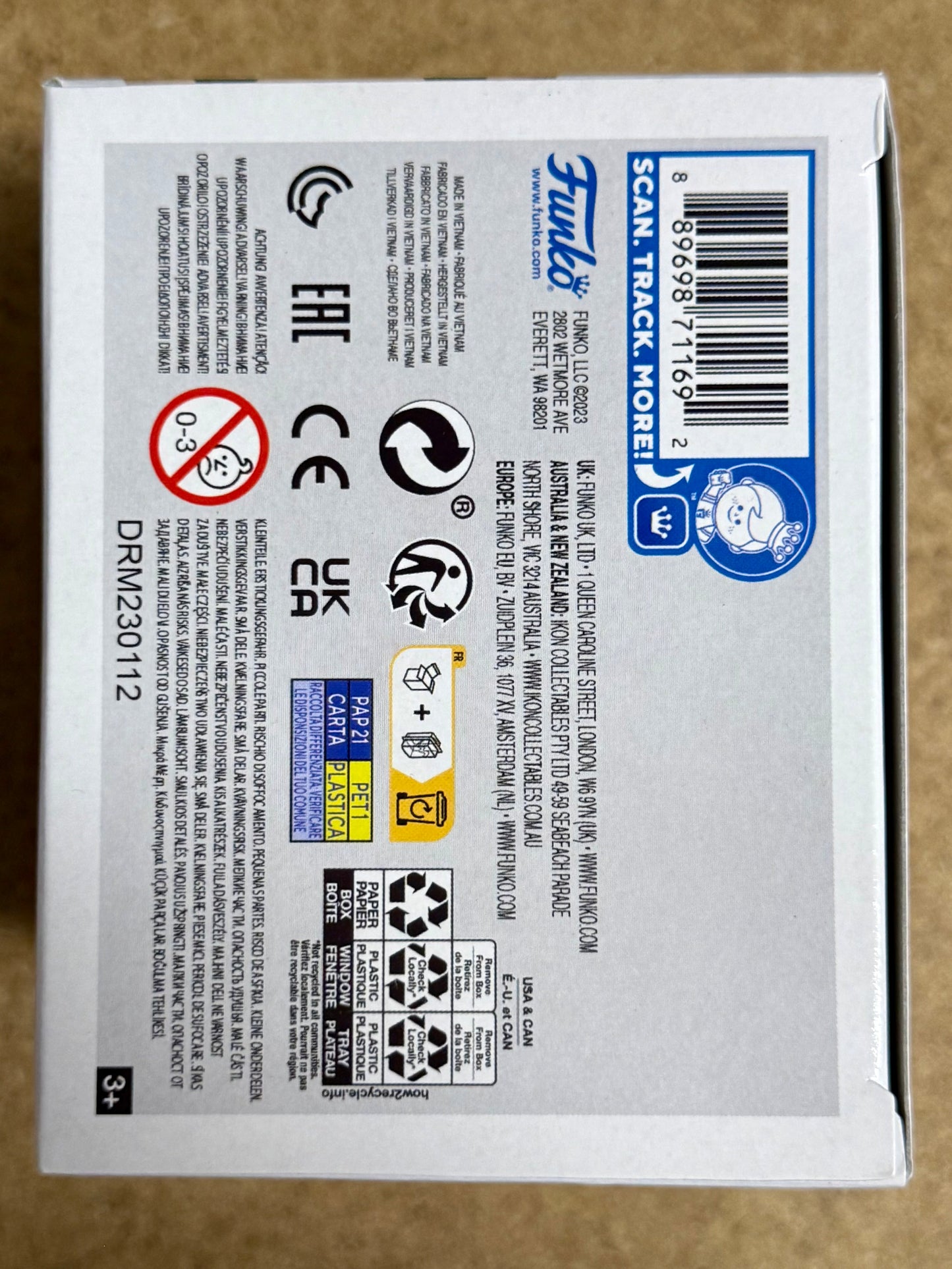 Cody Rhodes “The American Nightmare” WWE Signed Exclusive Funko Pop! #123 With JSA COA