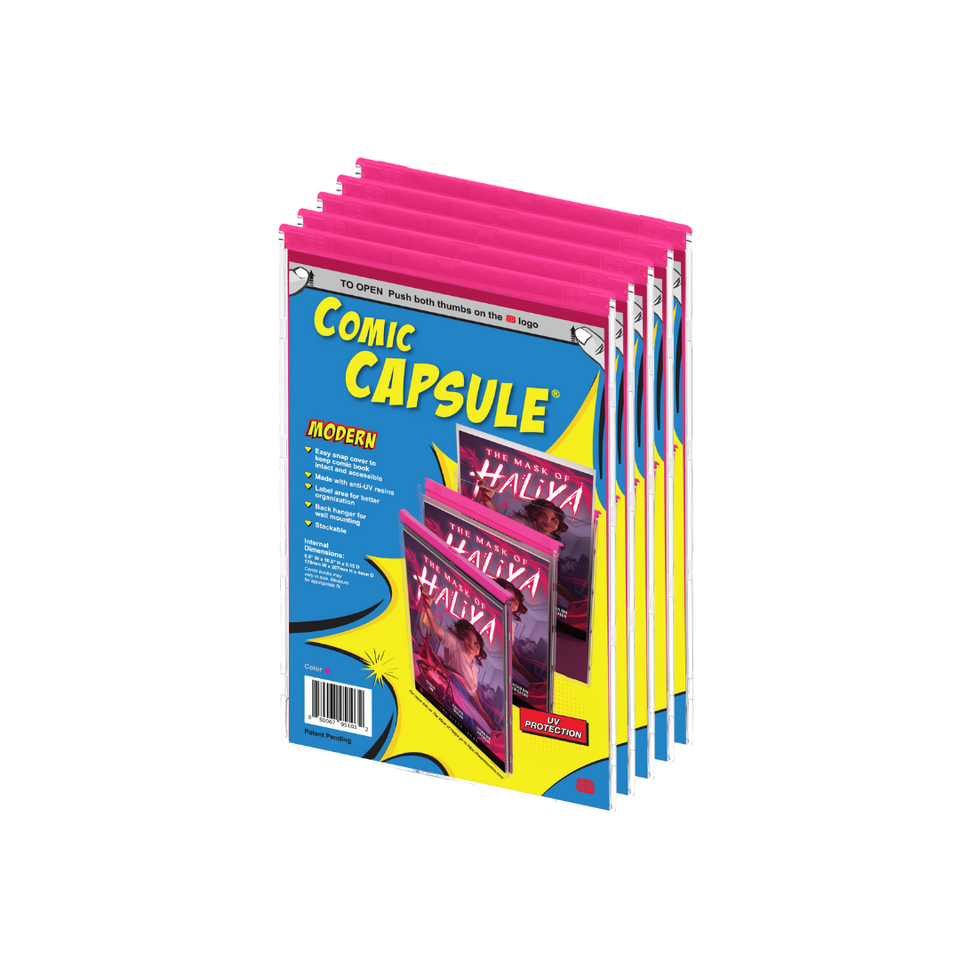 Pink Modern Size ComicCapsule
