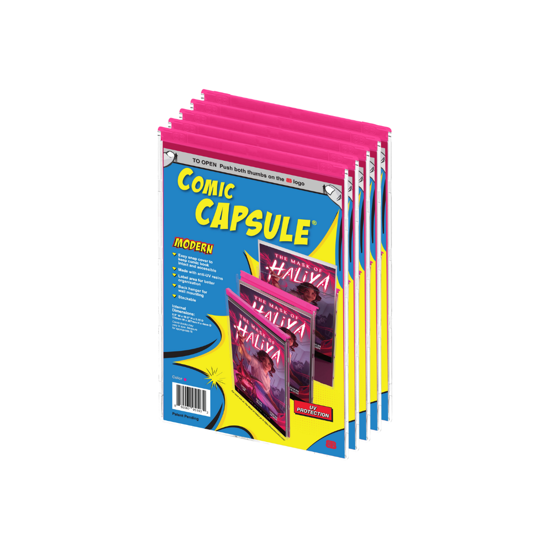 Pink Modern Size ComicCapsule