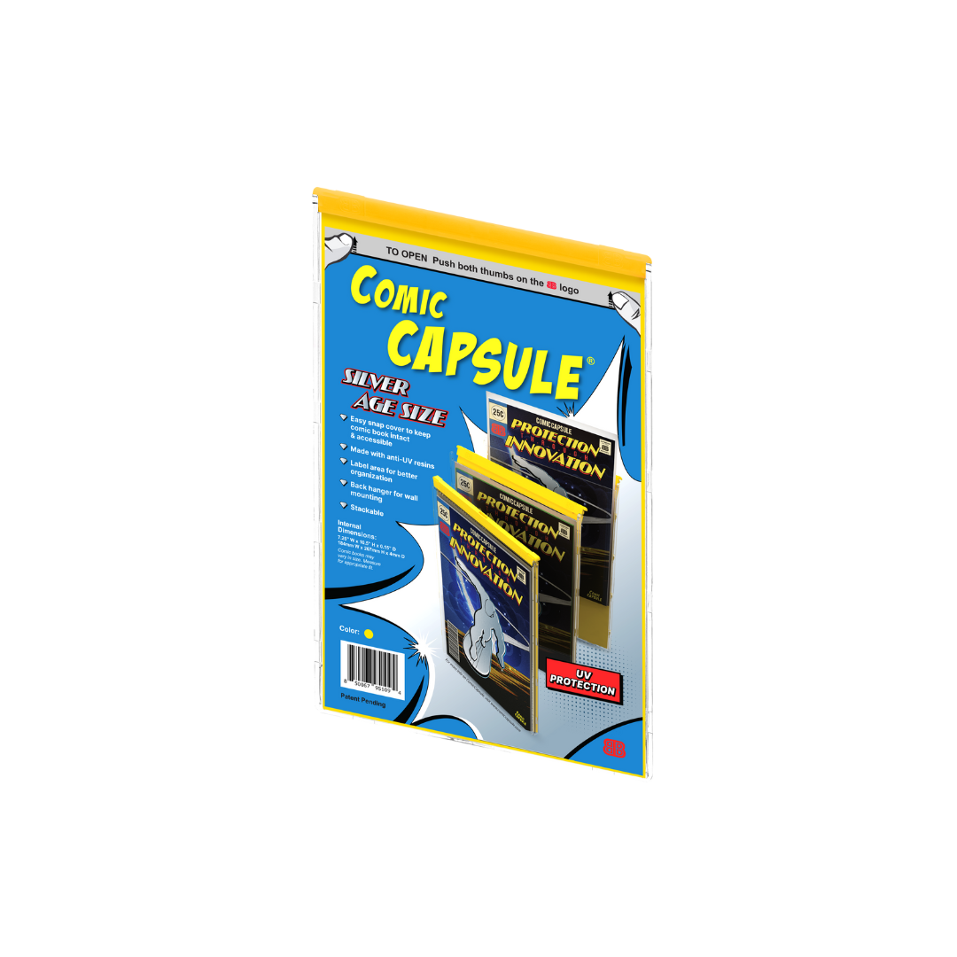 Yellow SILVER Age Size ComicCapsule