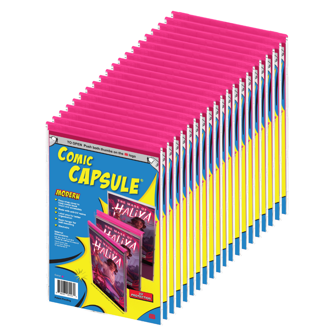 Pink Modern Size ComicCapsule