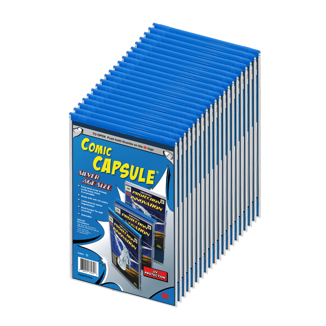 Blue SILVER Age Size ComicCapsule
