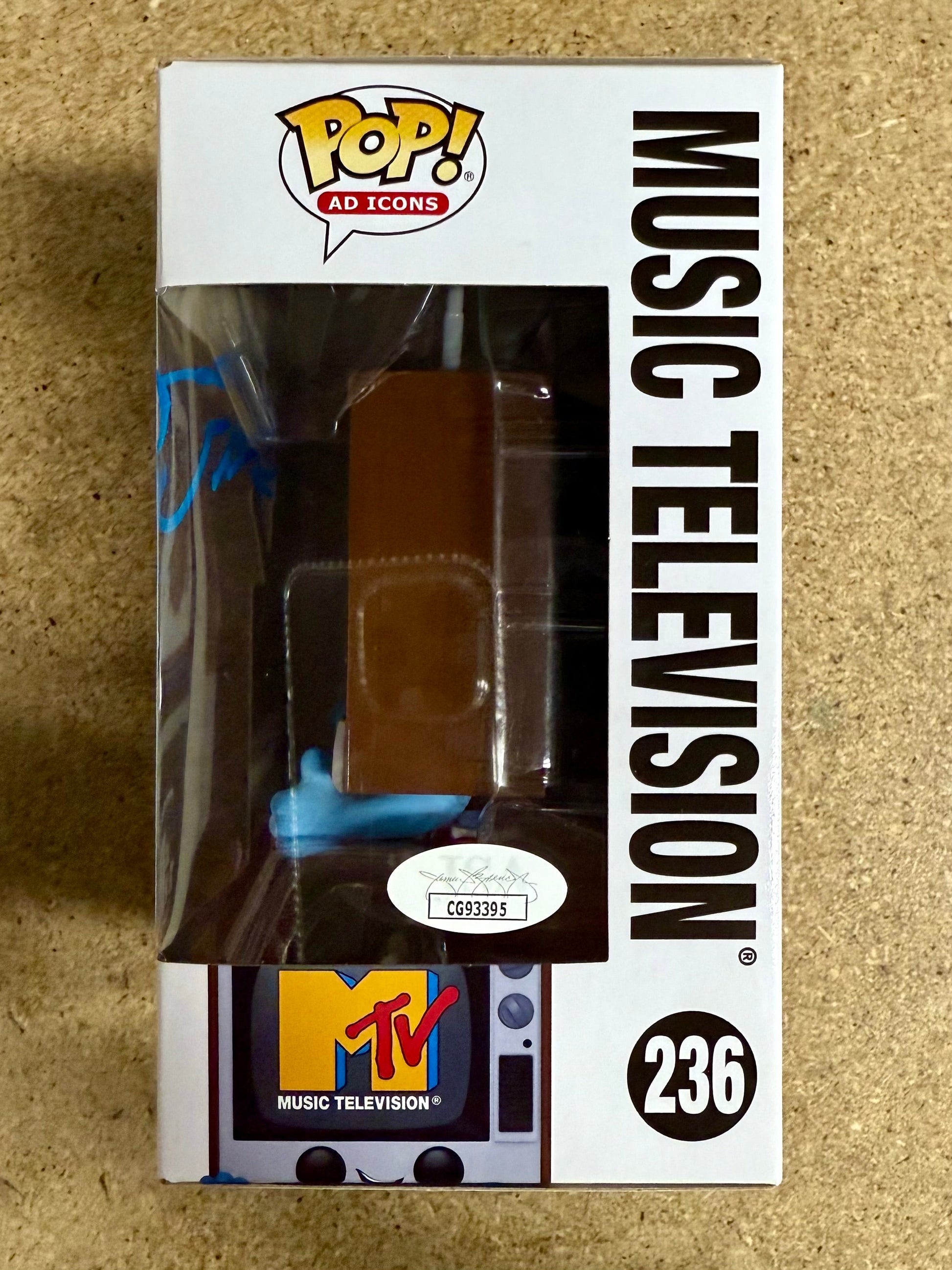 Stunt Man Steve-O From Jackass Signed 2024 MTV Funko Pop #236 With JSA COA