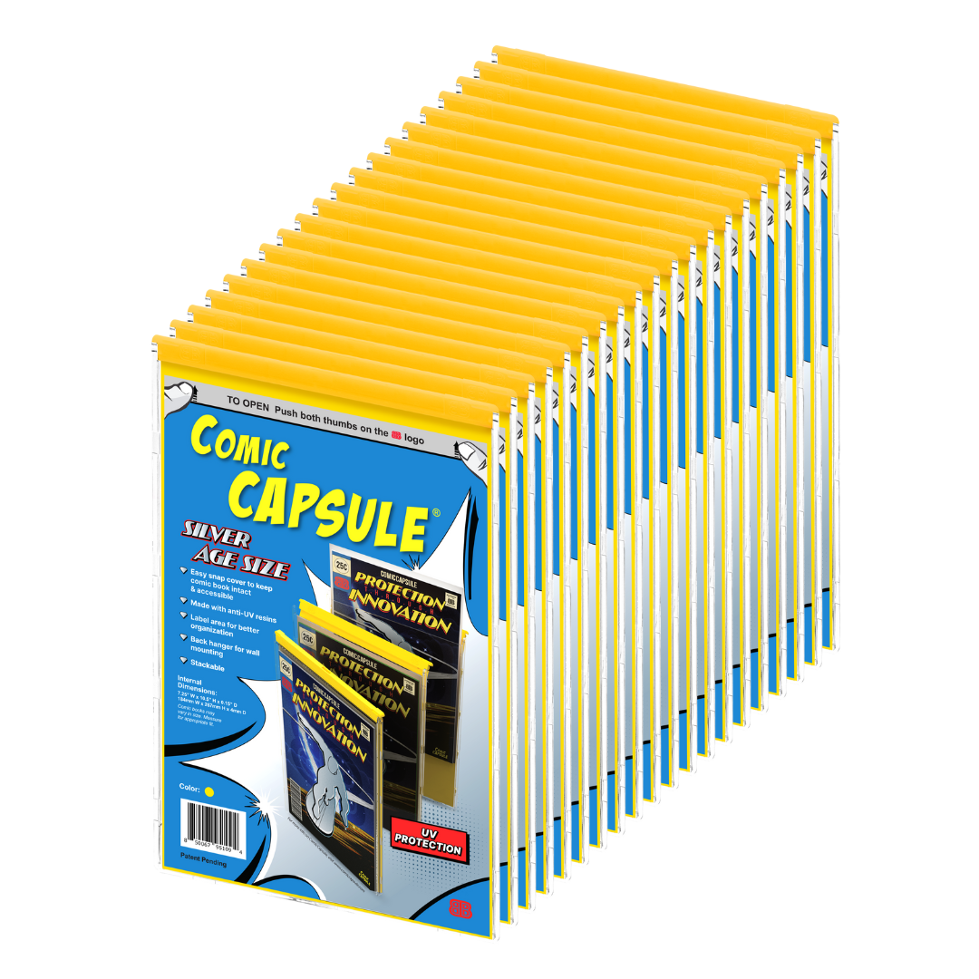 Yellow SILVER Age Size ComicCapsule