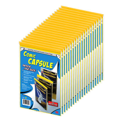 Yellow SILVER Age Size ComicCapsule