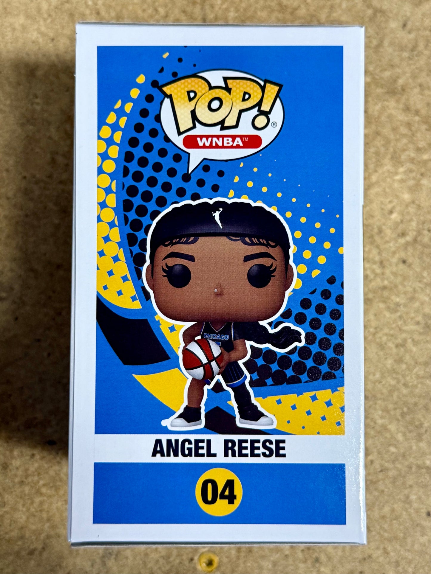 Funko Pop! Basketball Angel Reese #04 WNBA Chicago Sky LSU Bayou Barbie