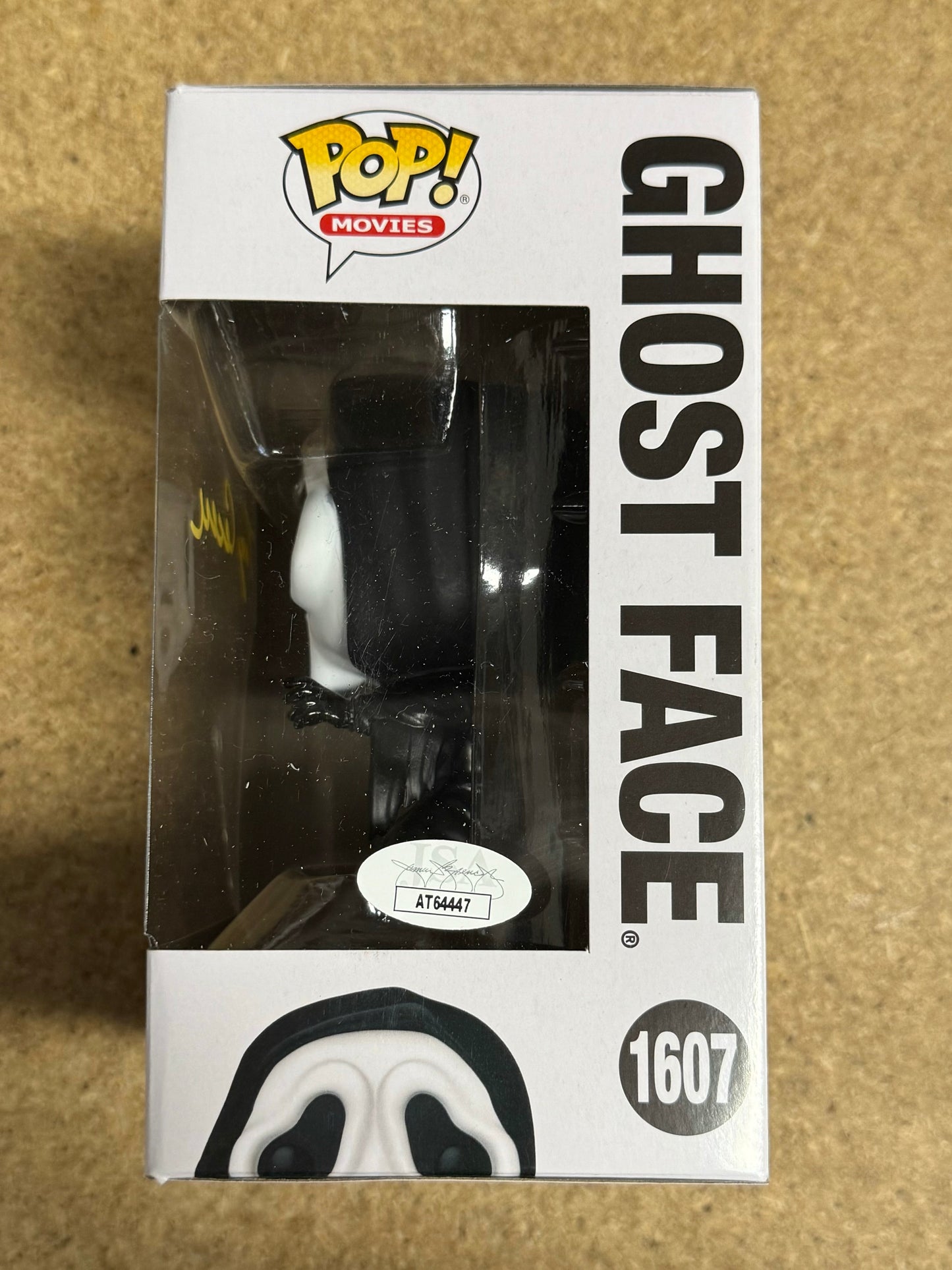 Tony Cecere Signed Ghost Face Scream 2024 Funko Pop! #1607 With JSA COA